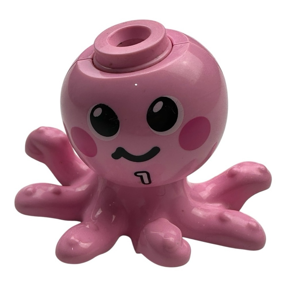 Vtech Jiggle And Giggle Fishing Set Replacement Octopus Pink Piece #1